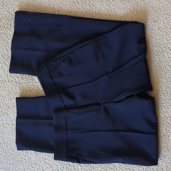 Talbots Navy Trousers Size 6 - Picture 1 of 7